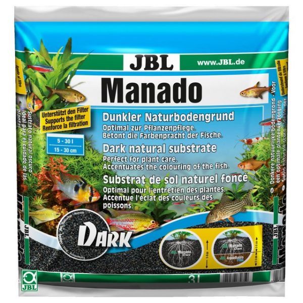 JBL Manado Dark Aquarien-Substrat Test