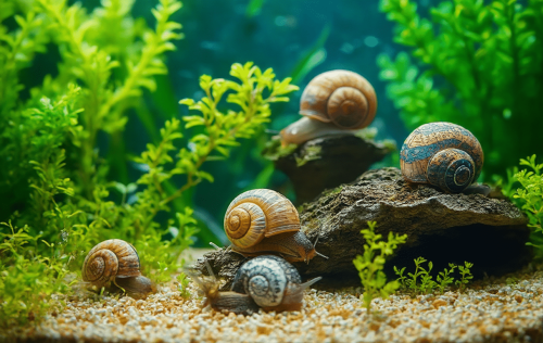 Aquariumschnecken pflegen: So bleiben sie gesund!